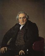 Jean-Auguste Dominique Ingres Mr. Bertin portrait oil on canvas